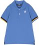 K Way Kids Poloshirt Blauw - Thumbnail 1