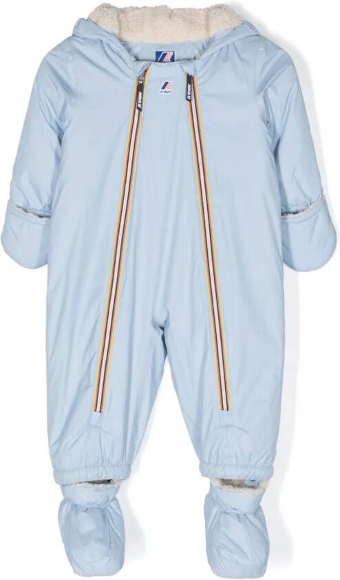 K Way Kids Trainingspak met rits Blauw