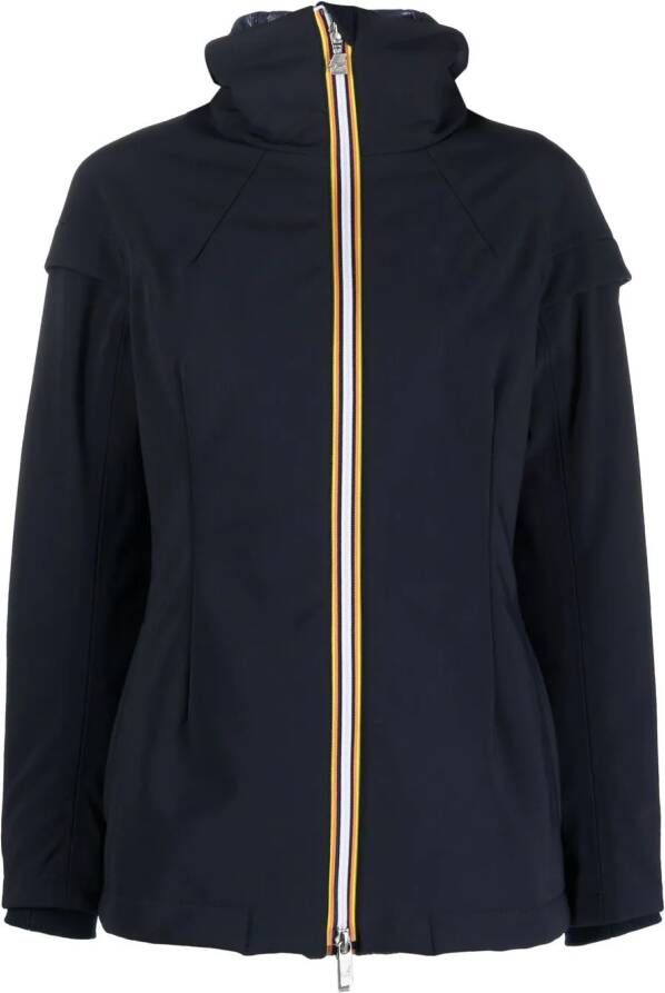 K-Way R&D Jack met rits Blauw