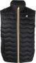 K-Way Gilet met chevron streep Zwart - Thumbnail 1