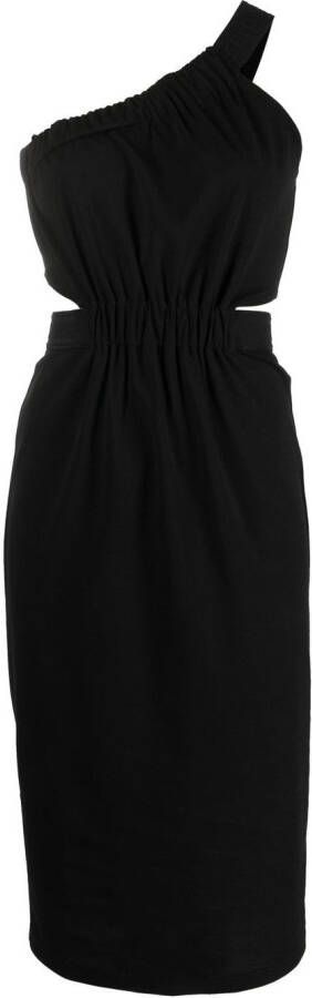 Karl Lagerfeld Asymmetrische jurk Zwart