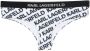 Karl Lagerfeld Bikinislip met logoprint Wit - Thumbnail 1