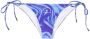 Karl Lagerfeld Bikinislip met strik Blauw - Thumbnail 1