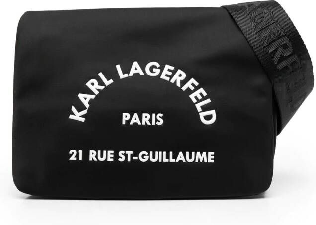 Karl Lagerfeld Boekentas met logoprint Zwart