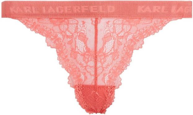 Karl Lagerfeld Braziliaanse slip Roze