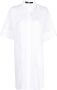 Karl Lagerfeld Broderie anglaise blousejurk Wit - Thumbnail 1
