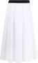 Karl Lagerfeld Broderie anglaise midi-rok Wit - Thumbnail 1