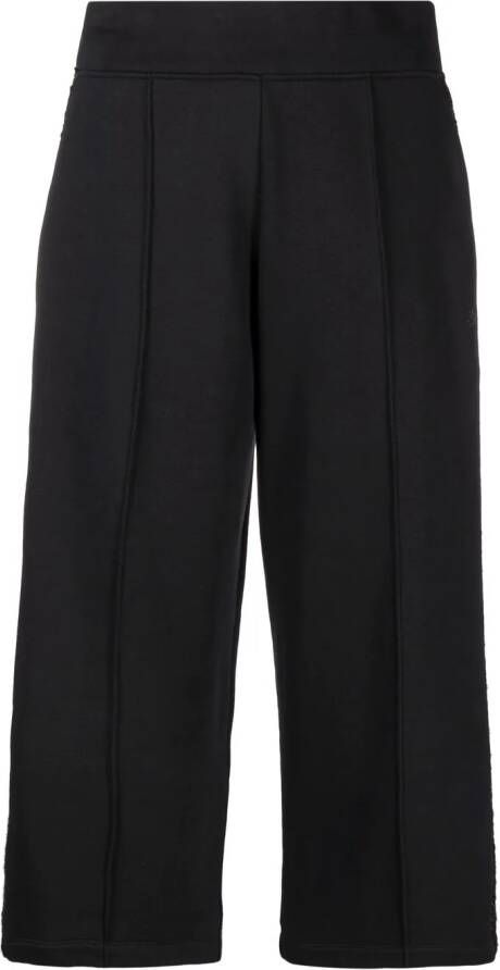 Karl Lagerfeld Cropped broek dames polybutuleentereftelaat(pbt ) katoen XL Zwart