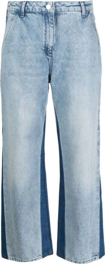 Karl Lagerfeld Cropped jeans Blauw