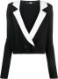 Karl Lagerfeld Cropped vest Zwart - Thumbnail 1