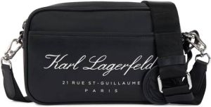 Karl Lagerfeld Crossbodytas met logoprint Zwart