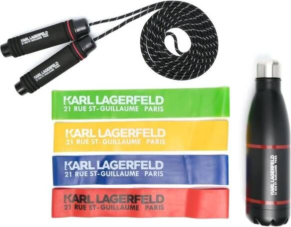 Karl Lagerfeld Elastisch touw Zwart