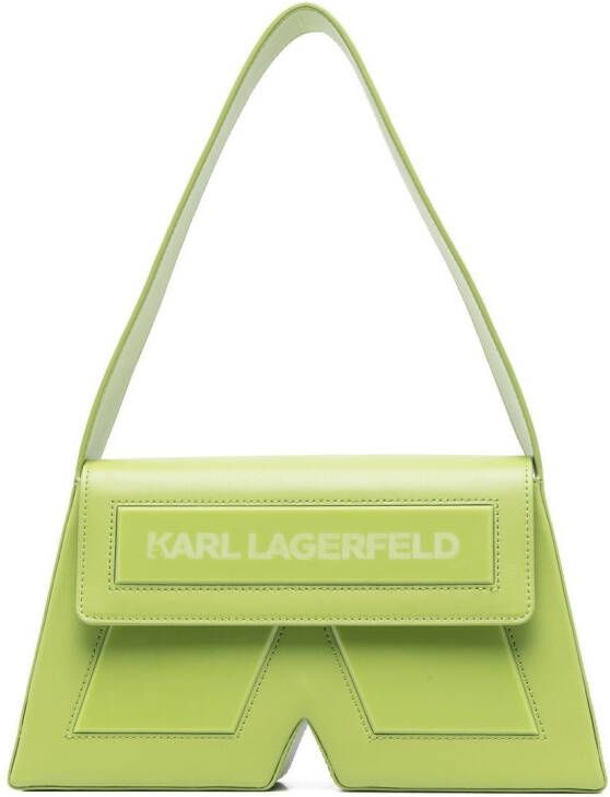 Karl Lagerfeld Essential K schoudertas Groen