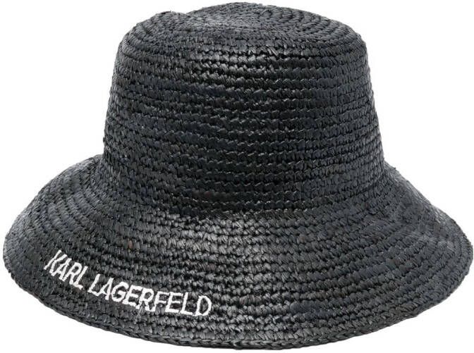 Karl Lagerfeld Fedora hoed Zwart