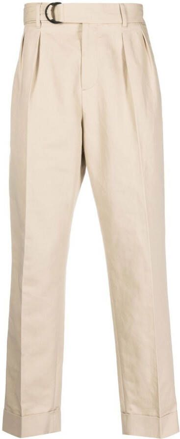Karl Lagerfeld High waist pantalon Beige