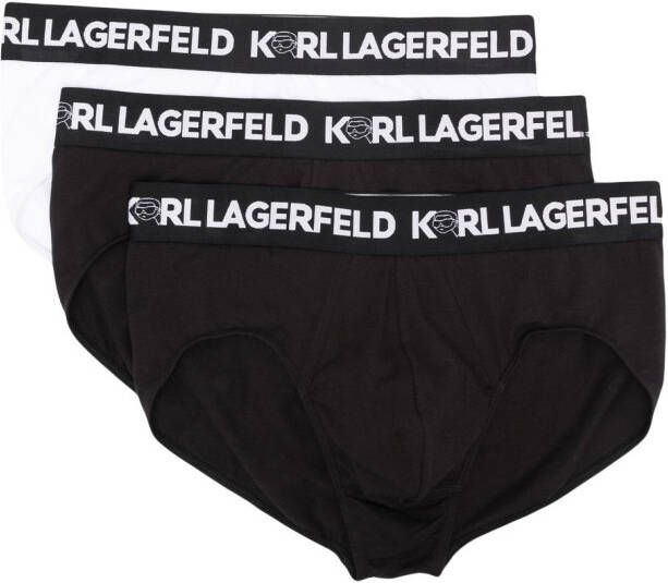 Karl Lagerfeld 3-pack Ikonik 2.0 slips Wit