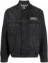 Karl Lagerfeld Ikon 2.0 denim jack Zwart - Thumbnail 1