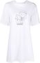 Karl Lagerfeld Ikon 2.0 pyjama T-shirtjurk Wit - Thumbnail 1