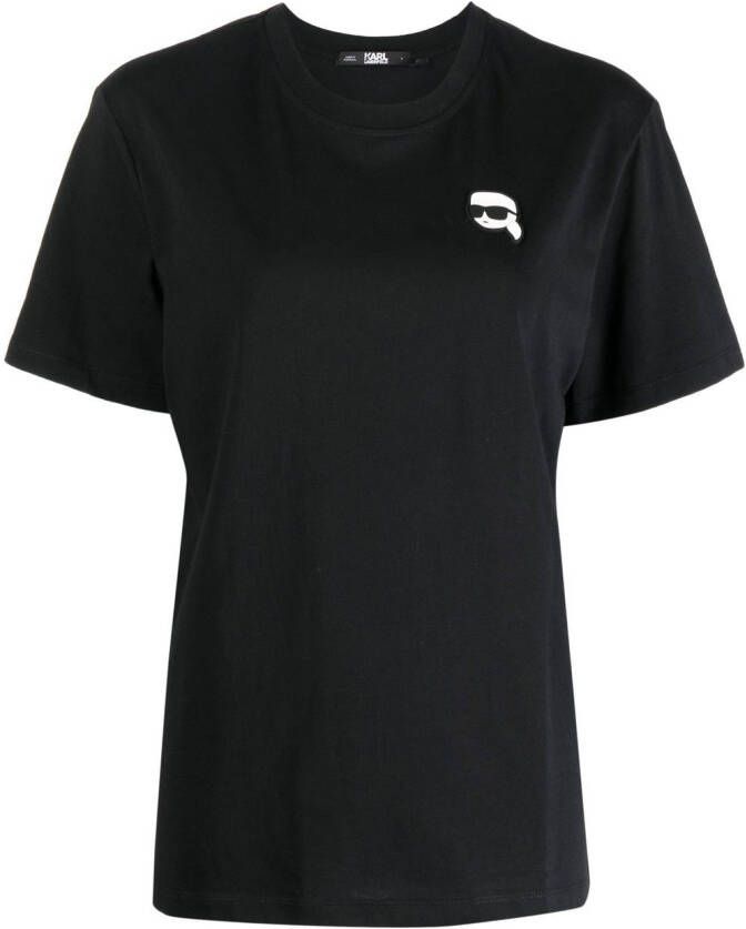Karl Lagerfeld Ikonik 20 T-shirt Zwart