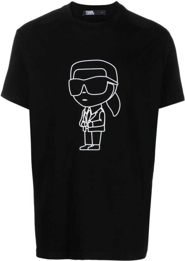 Karl Lagerfeld T-shirt Zwart