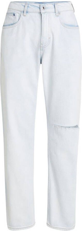 Karl Lagerfeld Jeans met logopatch Blauw