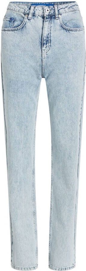 Karl Lagerfeld Jeans Straight jeans Blauw