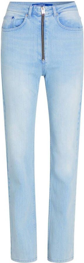 Karl Lagerfeld Jeans Straight jeans Blauw
