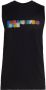 Karl Lagerfeld Jeans Tanktop met print Zwart - Thumbnail 1