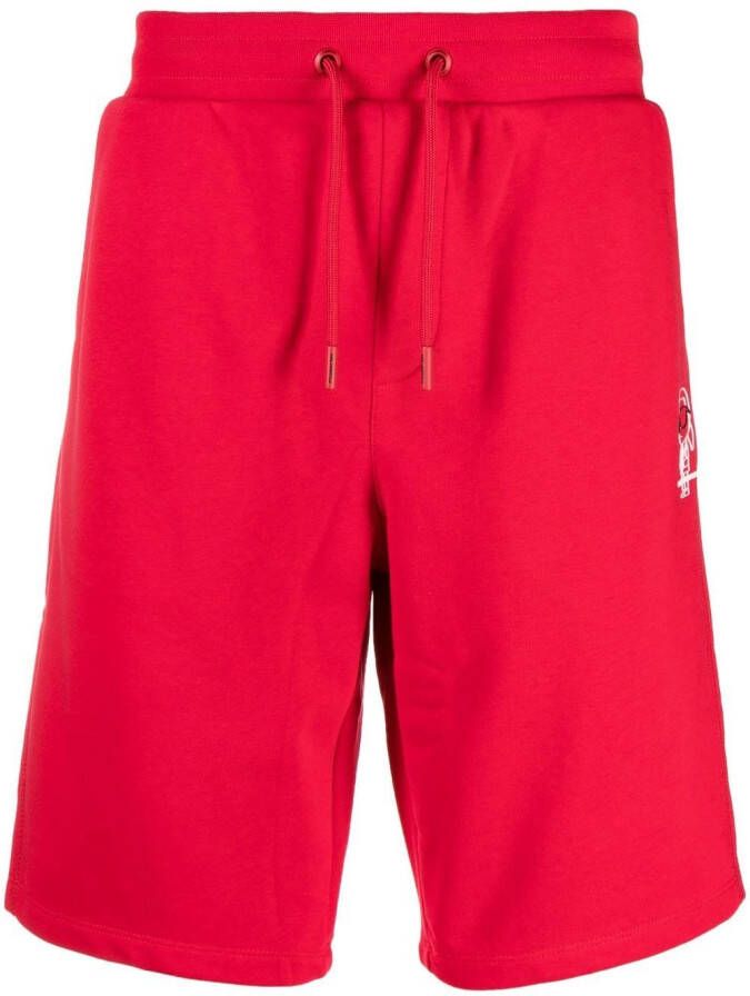 Karl Lagerfeld Jersey shorts Rood