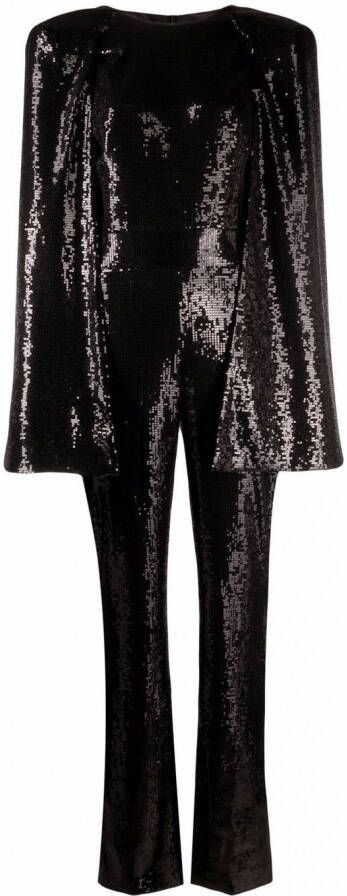 Karl Lagerfeld Jumpsuit met pailletten Zwart