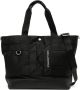Karl Lagerfeld KFold shopper met logo-reliëf Zwart - Thumbnail 1