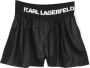 Karl Lagerfeld Kids Shorts met elastische band Zwart - Thumbnail 1