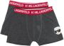 Karl Lagerfeld Kids Twee slips met logoband Grijs - Thumbnail 1
