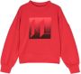 Karl Lagerfeld Kids Sweater met logoprint Rood - Thumbnail 1