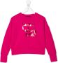 Karl Lagerfeld Kids Sweater met logoprint Roze - Thumbnail 1