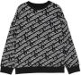 Karl Lagerfeld Kids Sweater met logoprint Zwart - Thumbnail 1
