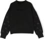 Karl Lagerfeld Kids Sweater met monogram print Zwart - Thumbnail 1