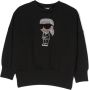 Karl Lagerfeld Kids Sweater verfraaid met Ikonik Zwart - Thumbnail 1