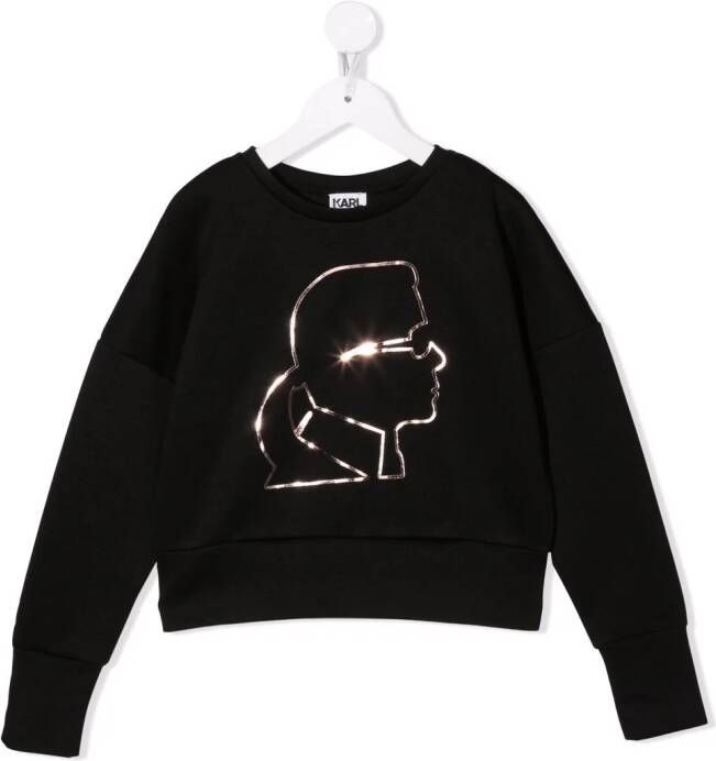 Karl Lagerfeld Kids Sweater Zwart