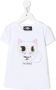 Karl Lagerfeld Kids T-shirt met logo Wit - Thumbnail 1