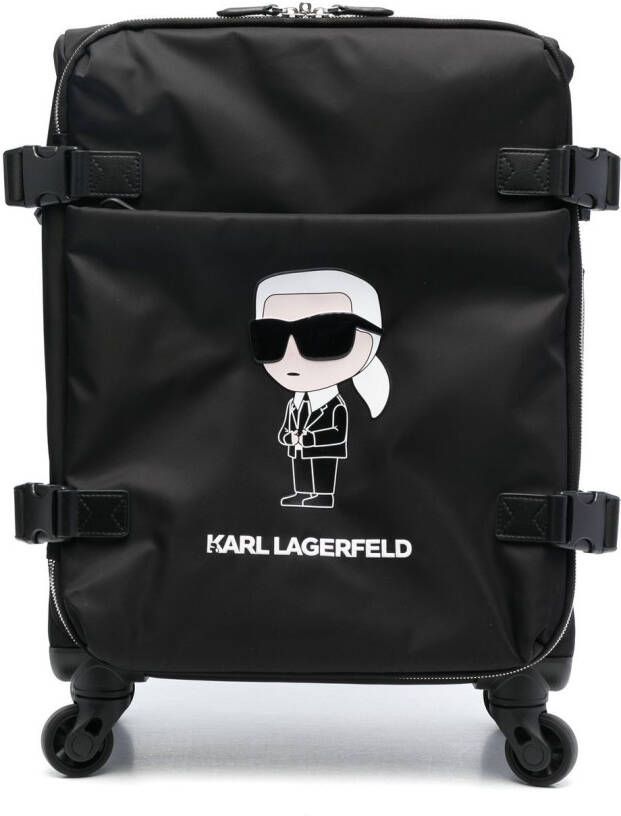 Karl Lagerfeld K Ikonik 2.0 koffer Zwart