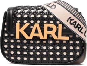 Karl Lagerfeld K Letters crossbodytas Zwart