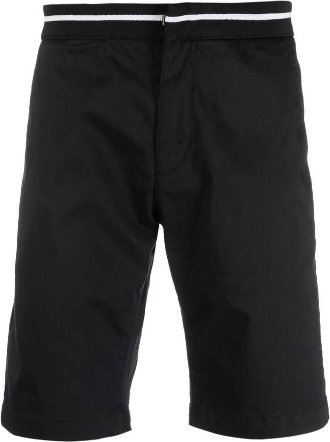 Karl Lagerfeld Knielange shorts Zwart