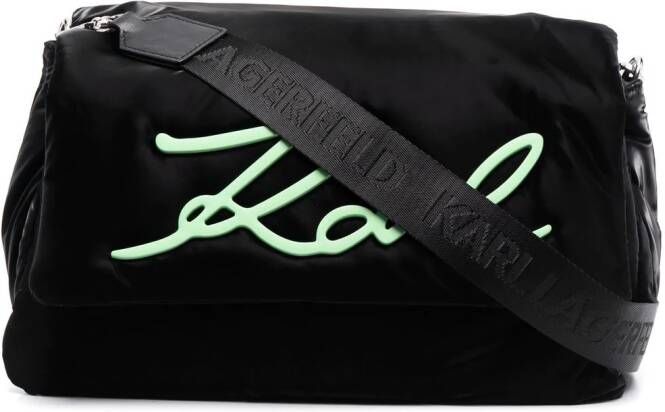 Karl Lagerfeld K Signature grote clutch Zwart