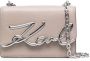 Karl Lagerfeld K Signature kleine schoudertas Grijs - Thumbnail 1