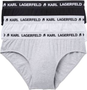 Karl Lagerfeld Boxershorts met logo Zwart