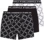 Karl Lagerfeld Drie boxershorts met logoband Zwart - Thumbnail 1