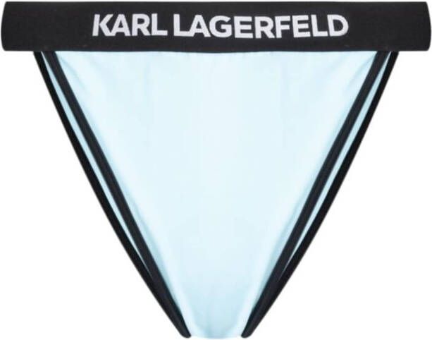 Karl Lagerfeld Slip met logoband Blauw