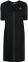 Karl Lagerfeld Mini-jurk met geborduurd logo Zwart - Thumbnail 1