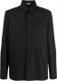 Karl Lagerfeld Button-up popeline overhemd Zwart - Thumbnail 1
